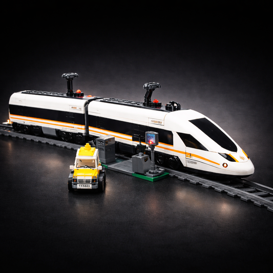 AVORILA® Building Blocks Train Set